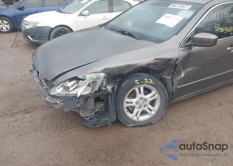 2006 Honda Accord 2.4 Ex из США, поврежденный, VIN 1HGCM567X6A180627